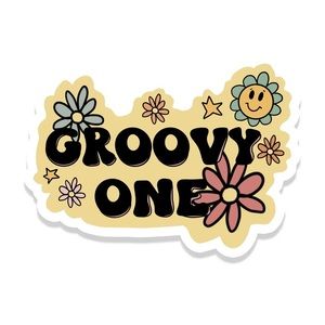Rebel and Siren Groovy One Premium Sticker
